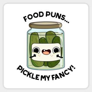 Pickle My Fancy Funny Food Pun Sticker